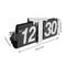 Retro Electrical Digital Flip Clock Flipping Out Wall and Tabletop Flip Clock